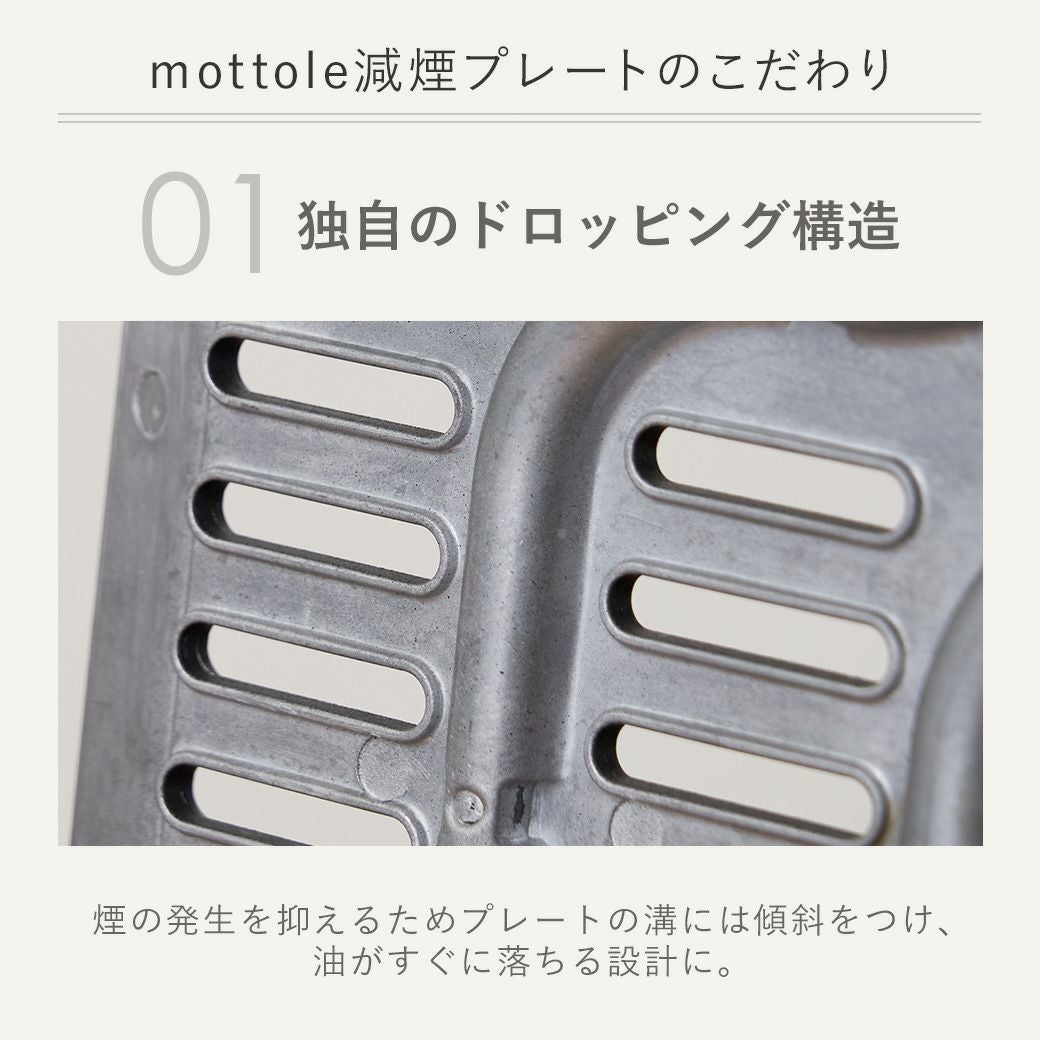 減煙ホットプレート MTL-K027 | mottole公式サイト